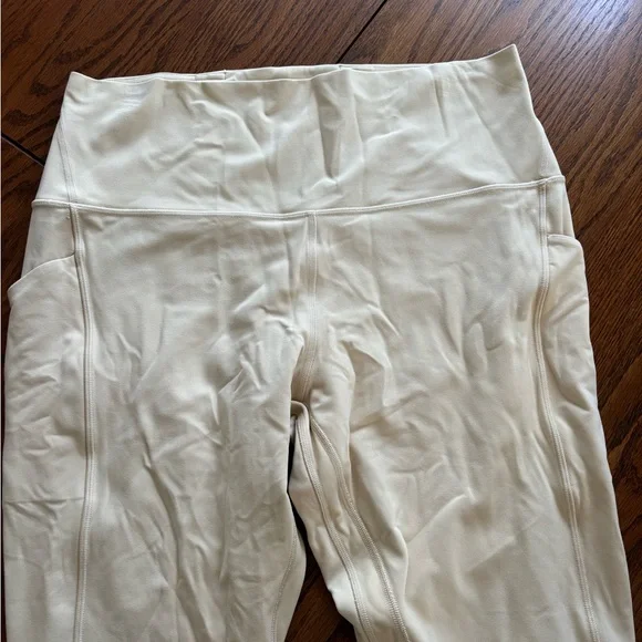 Lululemon align high rise pant with pockets 25" prosecco womens 14 yoga - Picture 4 of 7